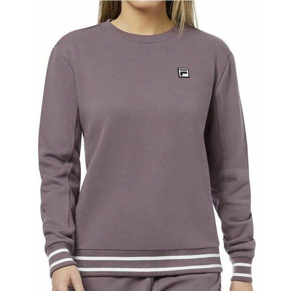 fila box logo crew sweatshirt